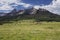 Last Dollar Ranch and San Juan Mountains, Hastings Mesa, Ridgway, Colorado, USA