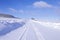 The Last Dollar Road in snow in the San Juan Mountains, Colorado