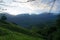 Last light of the day on the Lost City Trek, Ciudad Perdida, close to Santa Marta, Colombia