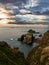 Last Light at Enys Dodnan Arch