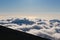 Last moments of daylight on Haleakala