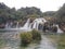 The last waterfall found in Krka National Park