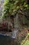 Last waterfall of the Twenty-five Fountains Levada hiking trail, Madeira