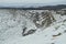 Last winding and snowy section of the Nervion River before reaching one of the highest waterfalls in Europe. Landscapes Nature Riv