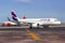 LATAM Airbus A320neo airplane Lima airport