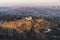 Late Afternoon Aerial of Griffith Park and Los Angeles