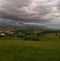 late afternoon storm formation in Indaiatuba, Brazil