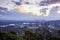 Late afternoon view from Mount Ainslie Lookout, Canberra