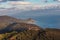 Late afternoon view of the Sicilian coast from Pollina