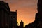 Late evening view of Christ Church Cathedral, Dublin - golden hour - Religious tour - Ireland tourism