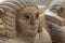 Late Hittite Basalt Sphinx sculpture