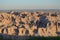 Late Spring in South Dakota: Bighorn Sheep Scattered Around at Pinnacles Overlook Along Loop Road in Badlands National Park