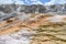 Late Spring in Yellowstone National Park: Mound Spring in the Lower Terraces Area Just Below the Mammoth Hot Springs Main Terrace