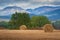 Late Summer - Mountain Meadow - Round Bales