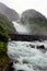 Latefoss waterfall, Norway