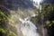 Latefossen is one of the most visited waterfalls in Norway and is located near Skare and Odda in the region Hordaland, Norway.