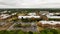 Lateral aerial drone shot Tallahassee Community College