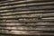 Lath fence background.