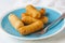 Latin-American appetizers called Tequenos