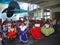 Latin Cultural Dancers, Aquarium of the Pacific, Long Beach, California, USA