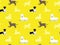 Latin Dog Brazilian Terrier Seamless Wallpaper