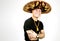 Latin Man with a Sombrero