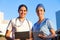 Latin women doctors portrait in a Mexican Hospital in Mexico or Latin America