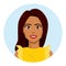 Latina Mexican Woman Avatar