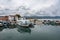 Latsi, Poli Crysochous, Cyprus - View over the bay and harbor of the village