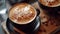 Latte Art Extravaganza: Creative Foam, Versatile Presentation
