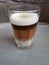 Latte Macchiato Glas Coffee