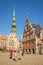 Latvia. Riga. Ratslaukums or Town Hall square