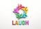 Laugh People Group. 3D Render Illustration