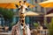 The Laughable Giraffe's Attire. Generative By Ai