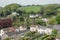Laugharne, aerial view