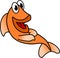 Laughing Orange Fish