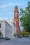 Launceston town hall and post office buildings in tasmania, Australia