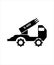 Launcher flat icon,s-400 flat icon,vector best illustration design icon.