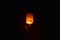 Launching floating lanterns Yeepeng Festival in Chiangmai city