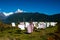 Laundry drying in Nepal