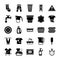 Laundry Elements Solid Icons