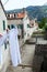 Laundry hangs over a small passage in the medieval city of Kotor, Montenegro. Europe