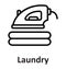 Laundry Isolated Vector Icon which can easily modify or edit