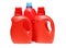 Laundry liquid bottle red