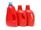 Laundry liquid bottle red