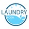 Laundry room washing machine drum isolated icon