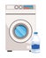 Laundry wash and cleaning icons