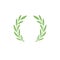 Laurel wreath. Ancient tradition.