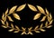 Laurel wreath gold ()