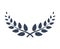 Laurel wreath vector award branch victory icon. Winner laurel wreath vintage leaf emblem. Champion glory bay leaf.